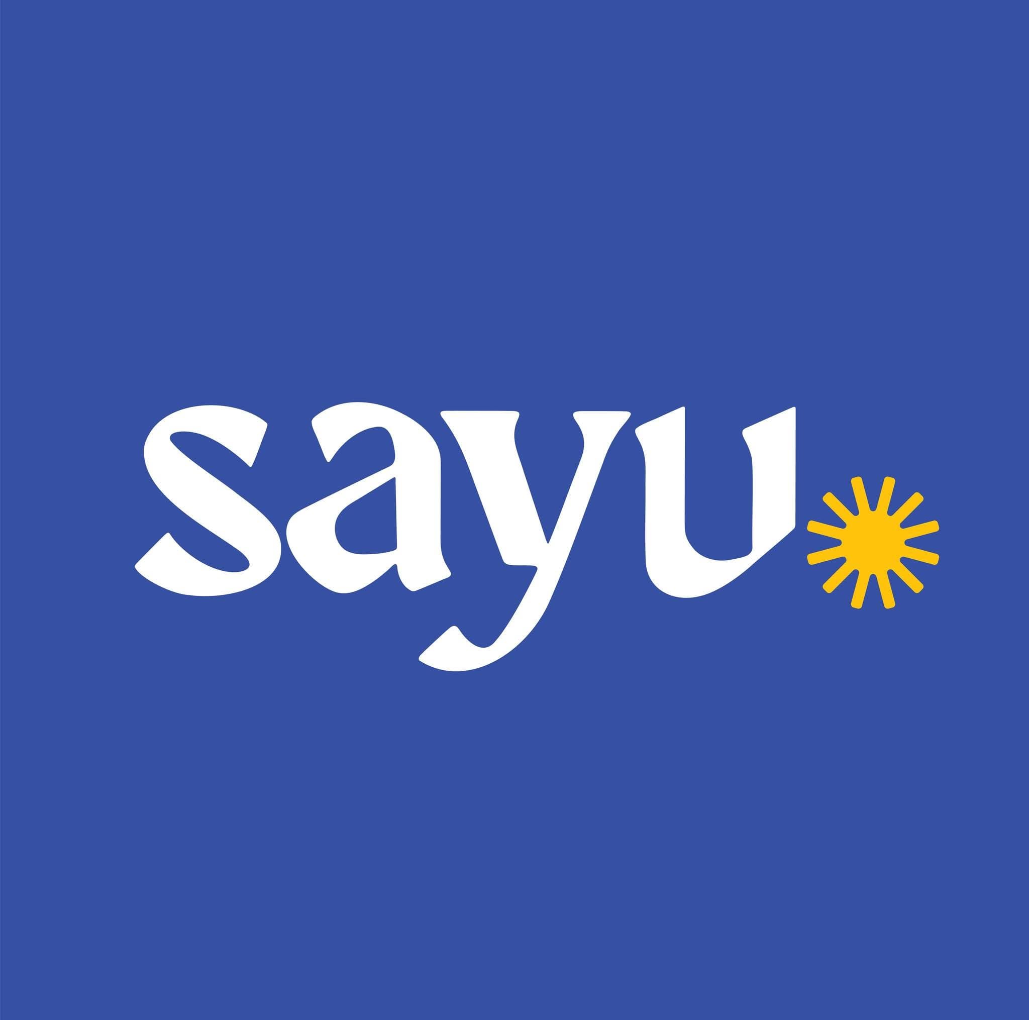 Sayu Café brand identity preview.